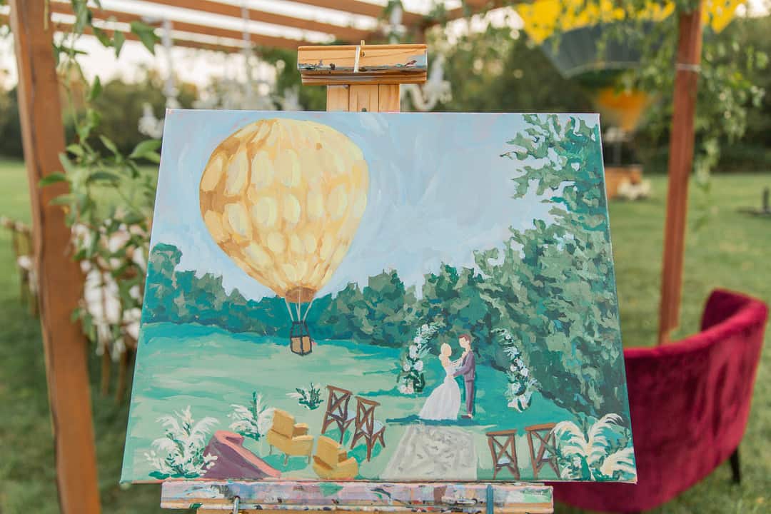 Bohemian Meets Whimsical: Styled Shoot in a Hot Air Balloon Experience 363