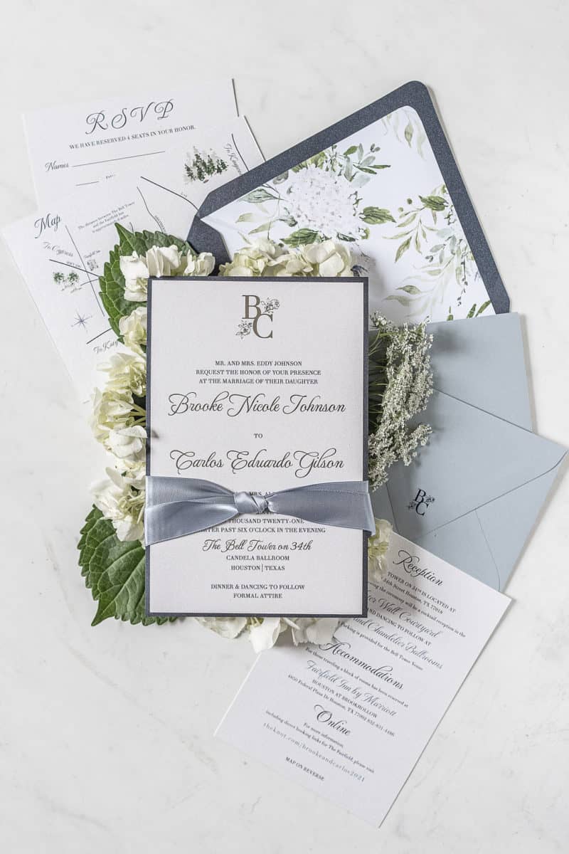 Gorgeous Navy and Gray Wedding 51