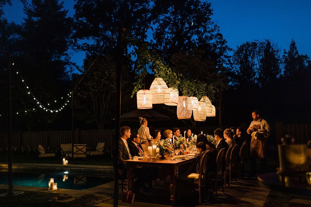 This Couple Tied The Knot In Their Parents' Magical Backyard 79