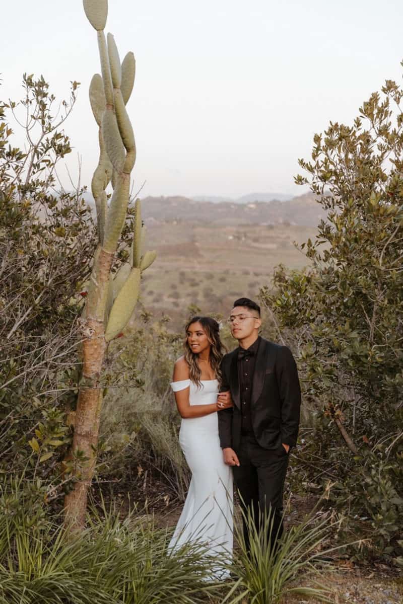 Bohemian Mountain View Wedding 43