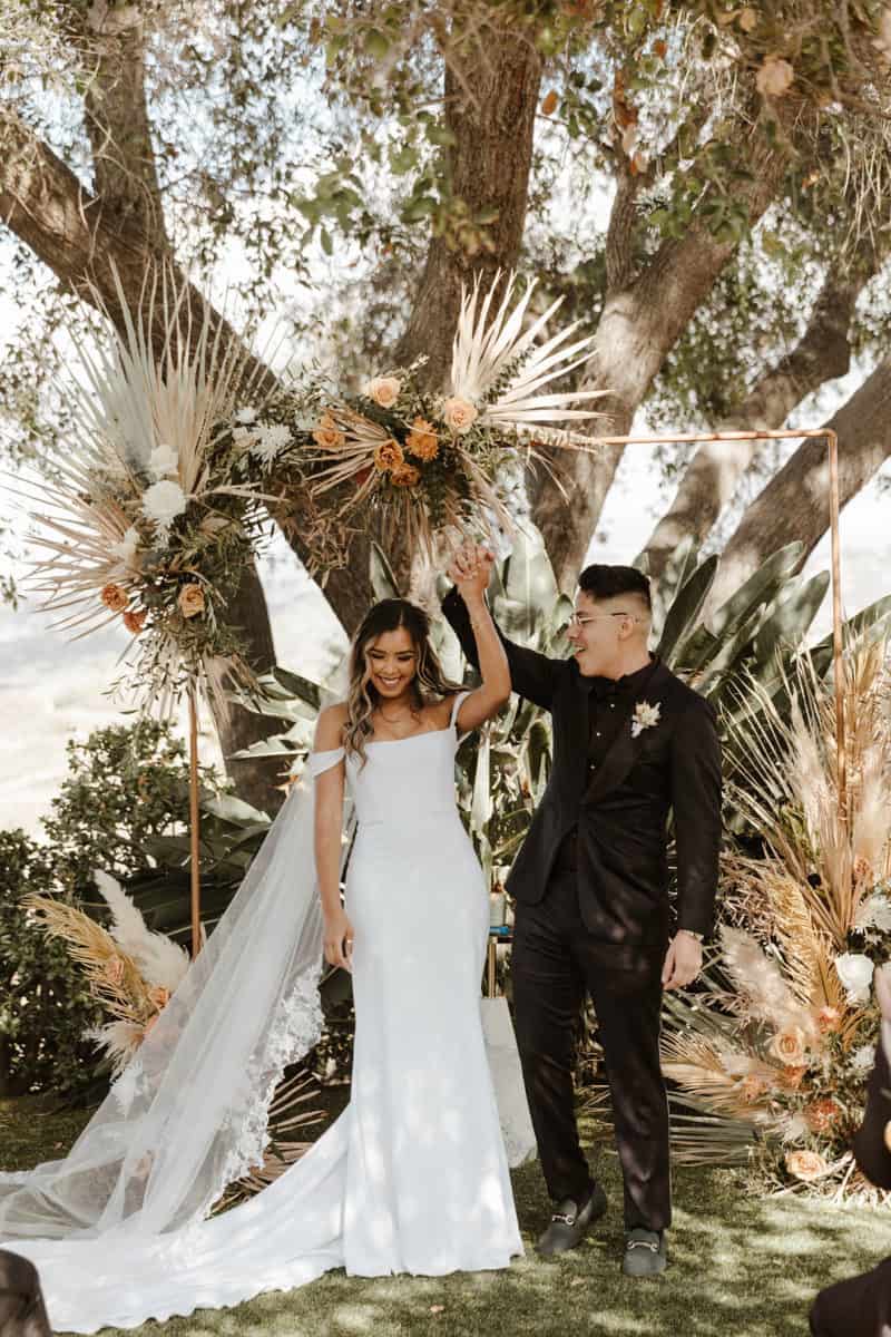 Bohemian Mountain View Wedding 49