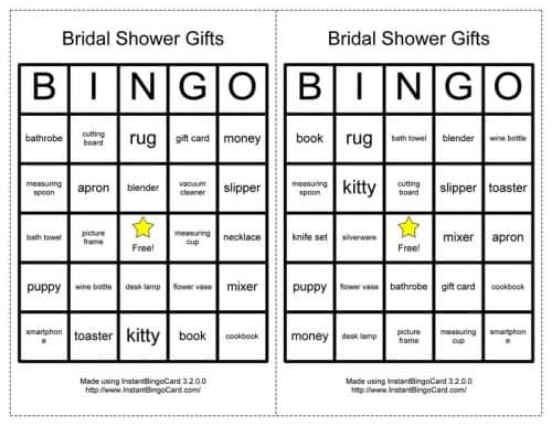 Classic Bridal Shower Games Classic Bridal Shower Games