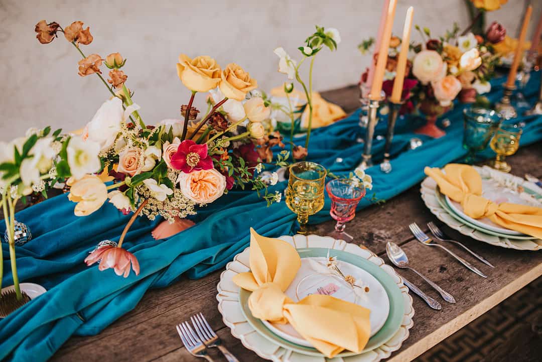 A Boho Disco-Inspired Wedding 65