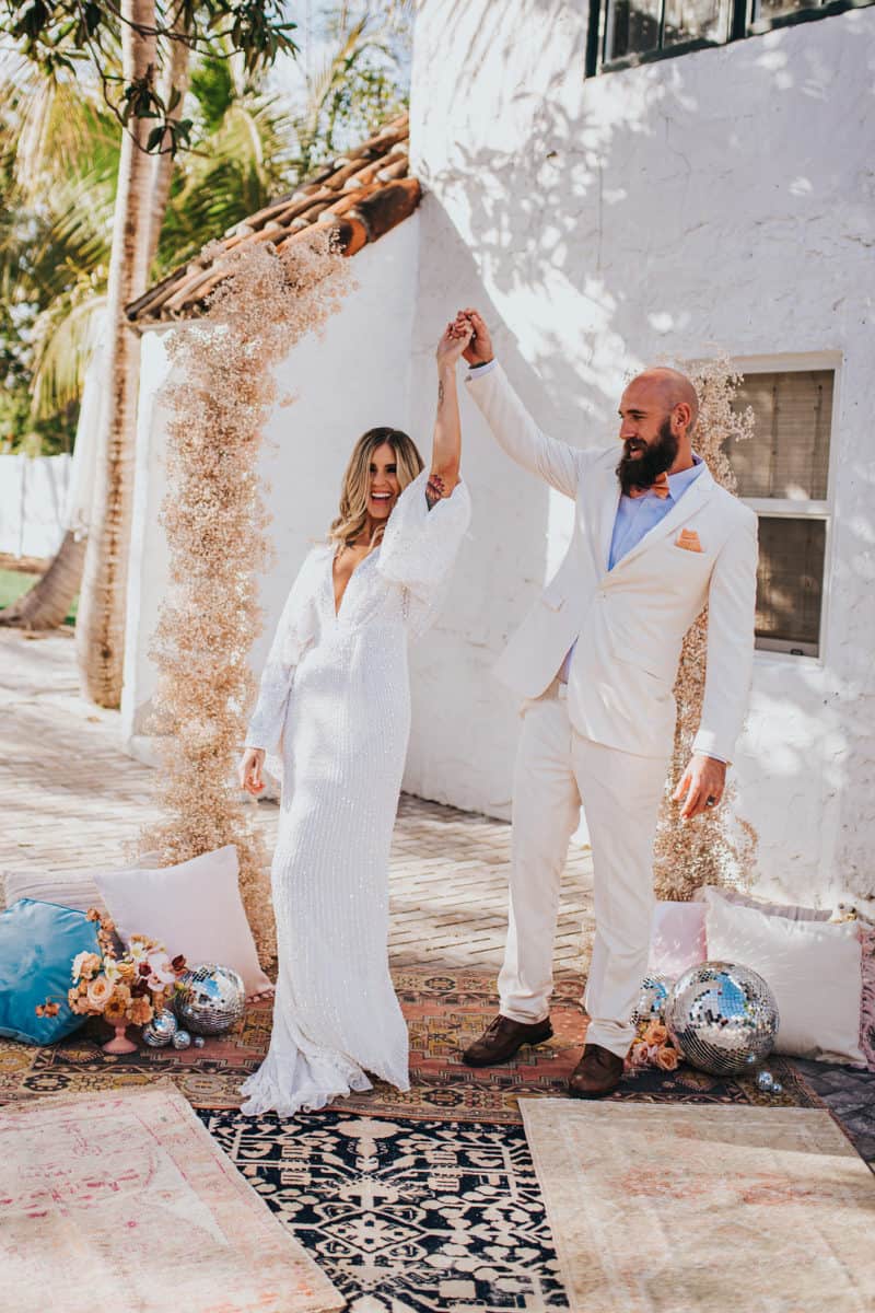 A Boho Disco-Inspired Wedding 93