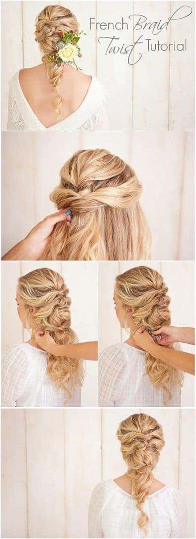 Wedding braid hairstyles ideas