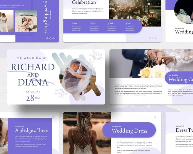 How to Plan Wedding with Wedding PowerPoint Templates 15