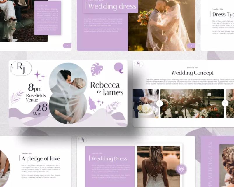 How to Plan Wedding with Wedding PowerPoint Templates 23