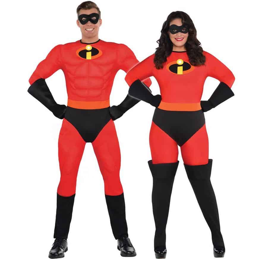 Mr. & Mrs. Incredible Couples Costumes - The Incredibles