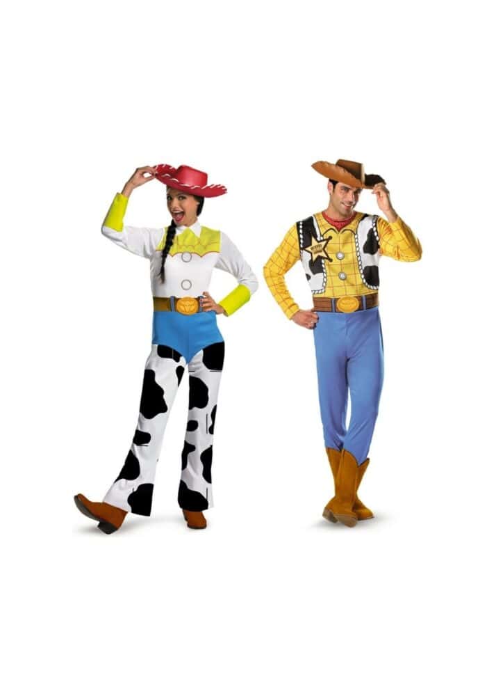Toy Story Woody and Jessie Couples Costume