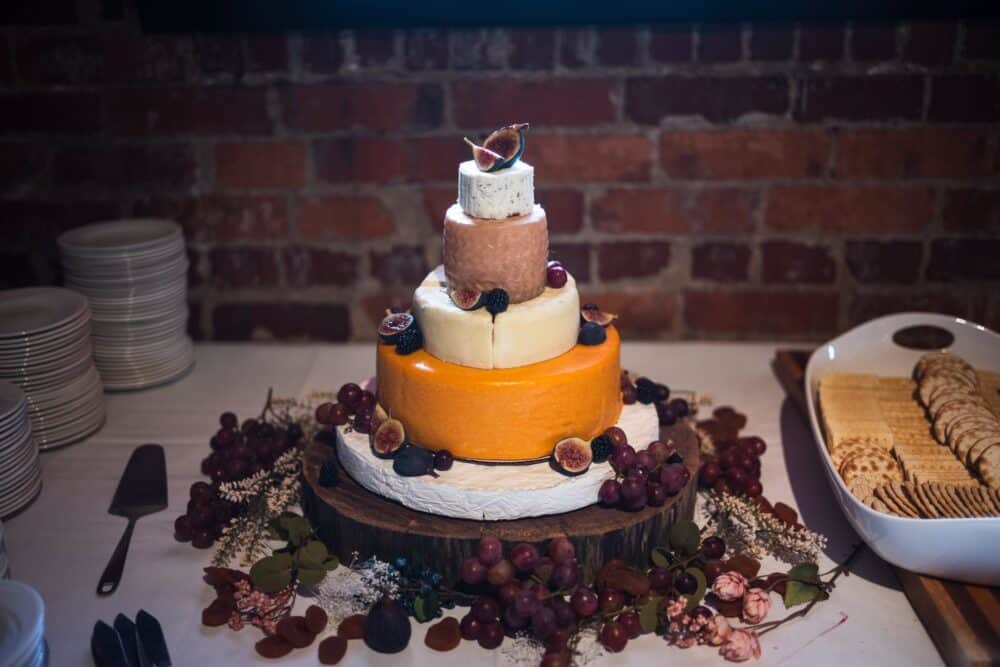 How to Make a Cheese Wheel Wedding Cake