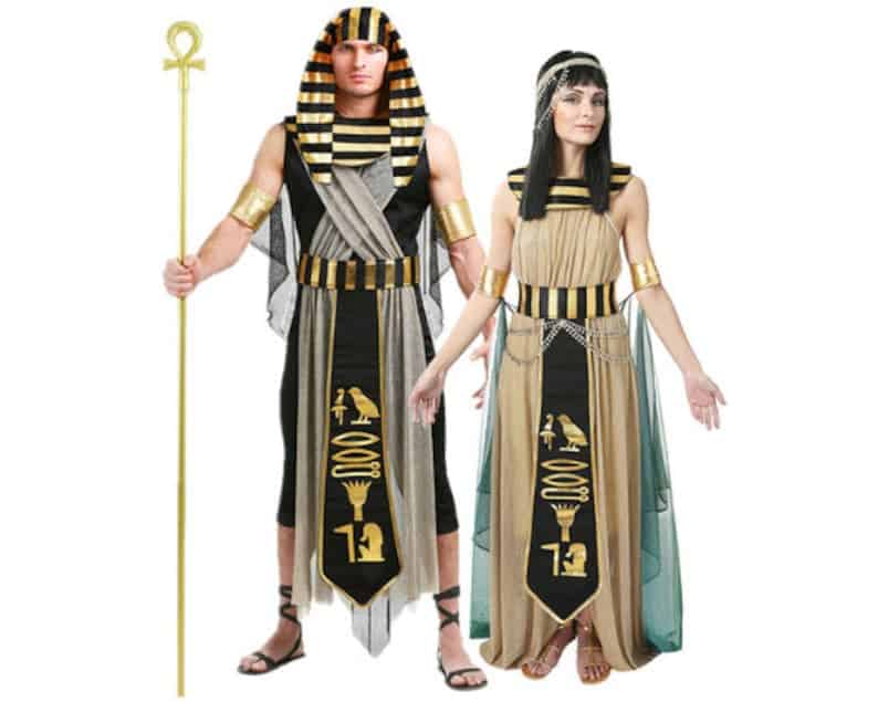 Cleopatra Couple Costume Dress Halloween Couple Cosplay image 1