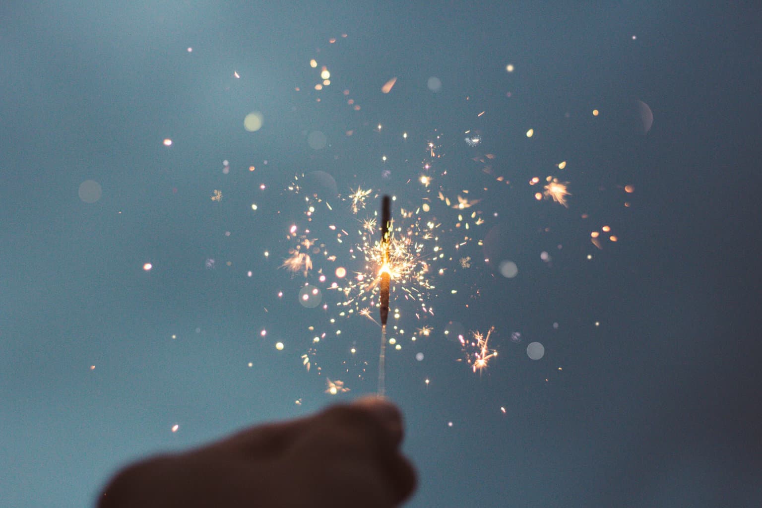 A sparkling wand.