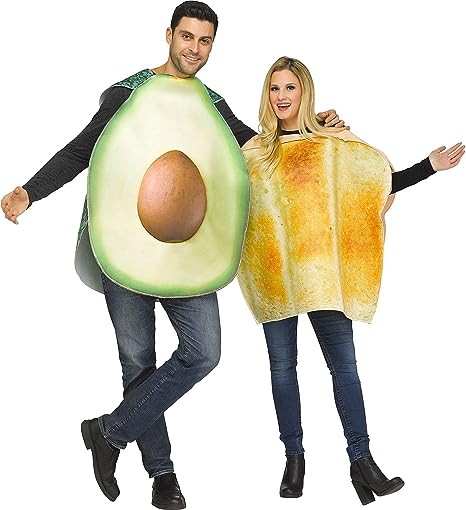 Fun World Avocado &amp; Toast Costume for Adults