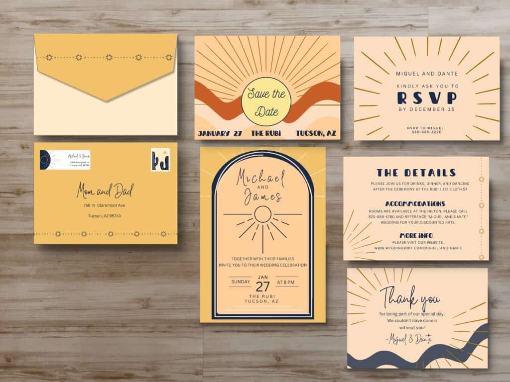 The Art of Personalized Wedding Stationery 23