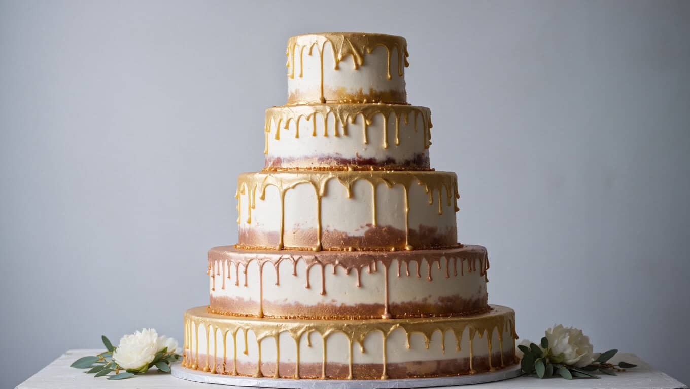 Statement Wedding Cakes Are Making A Comeback 2 Statement Wedding Cakes Are Making A Comeback
