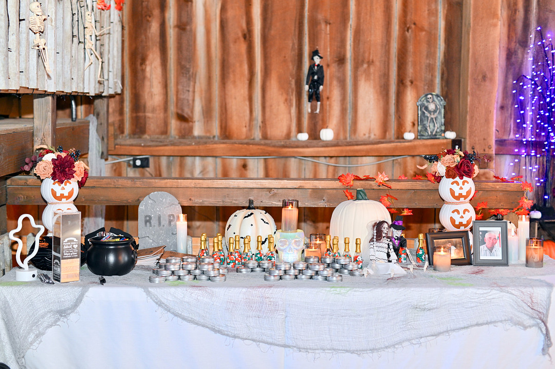 Halloween Themed Wedding At An Orchard 69