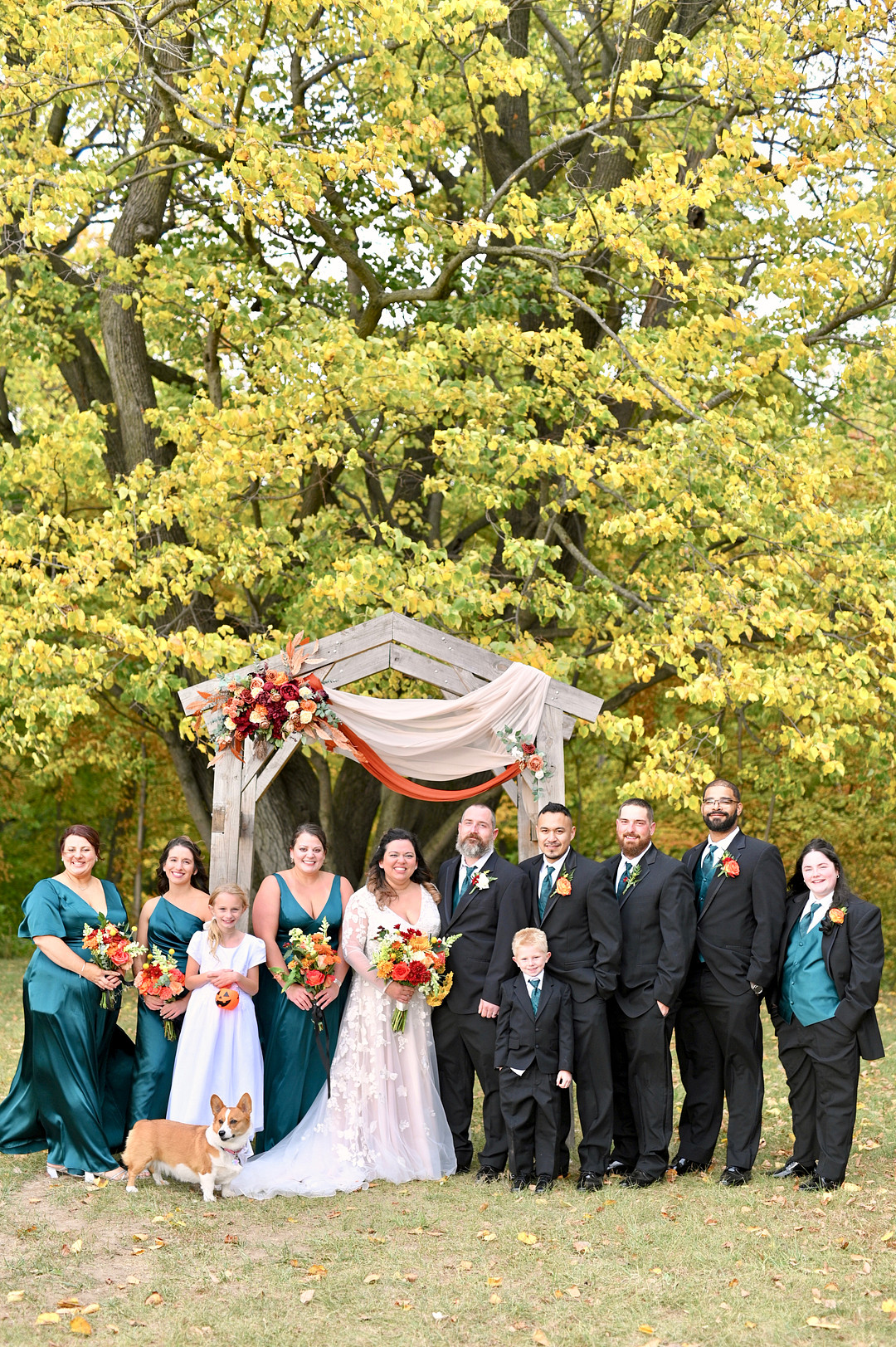 Halloween Themed Wedding At An Orchard 75