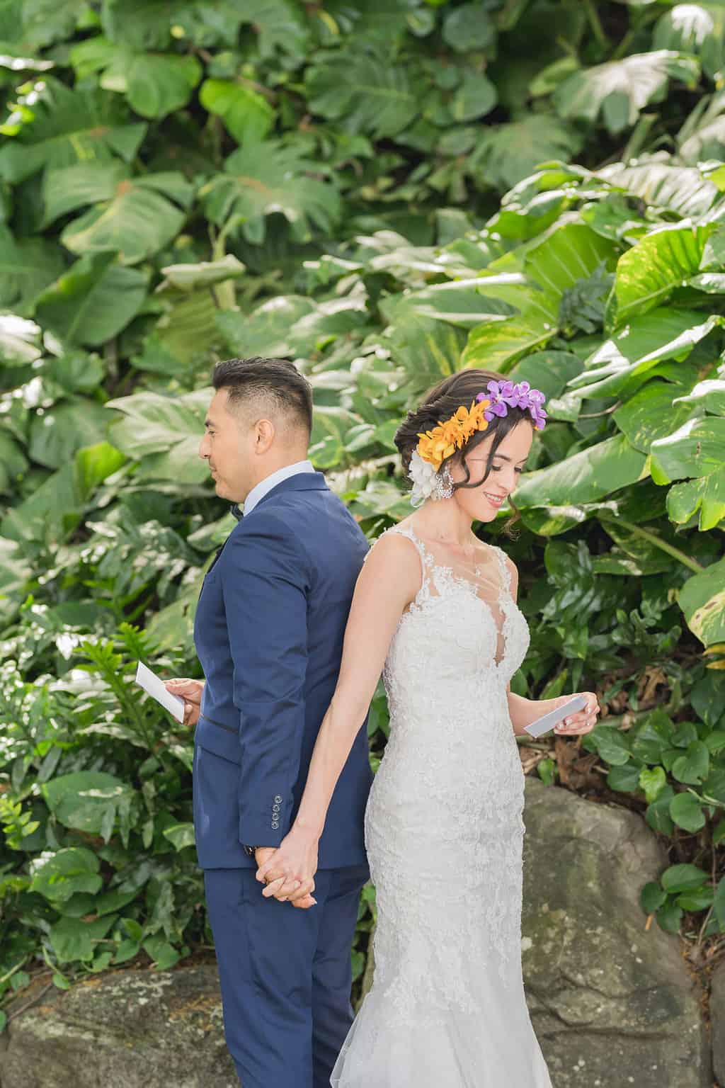 A Romantic Tropical Wedding at Kualoa Ranch 171