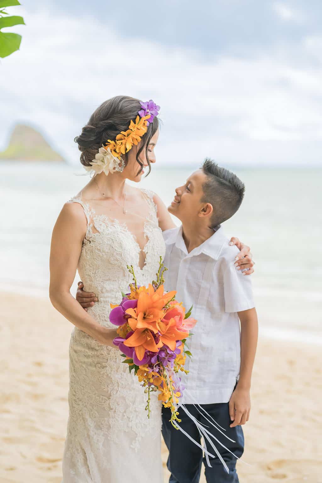 A Romantic Tropical Wedding at Kualoa Ranch 173