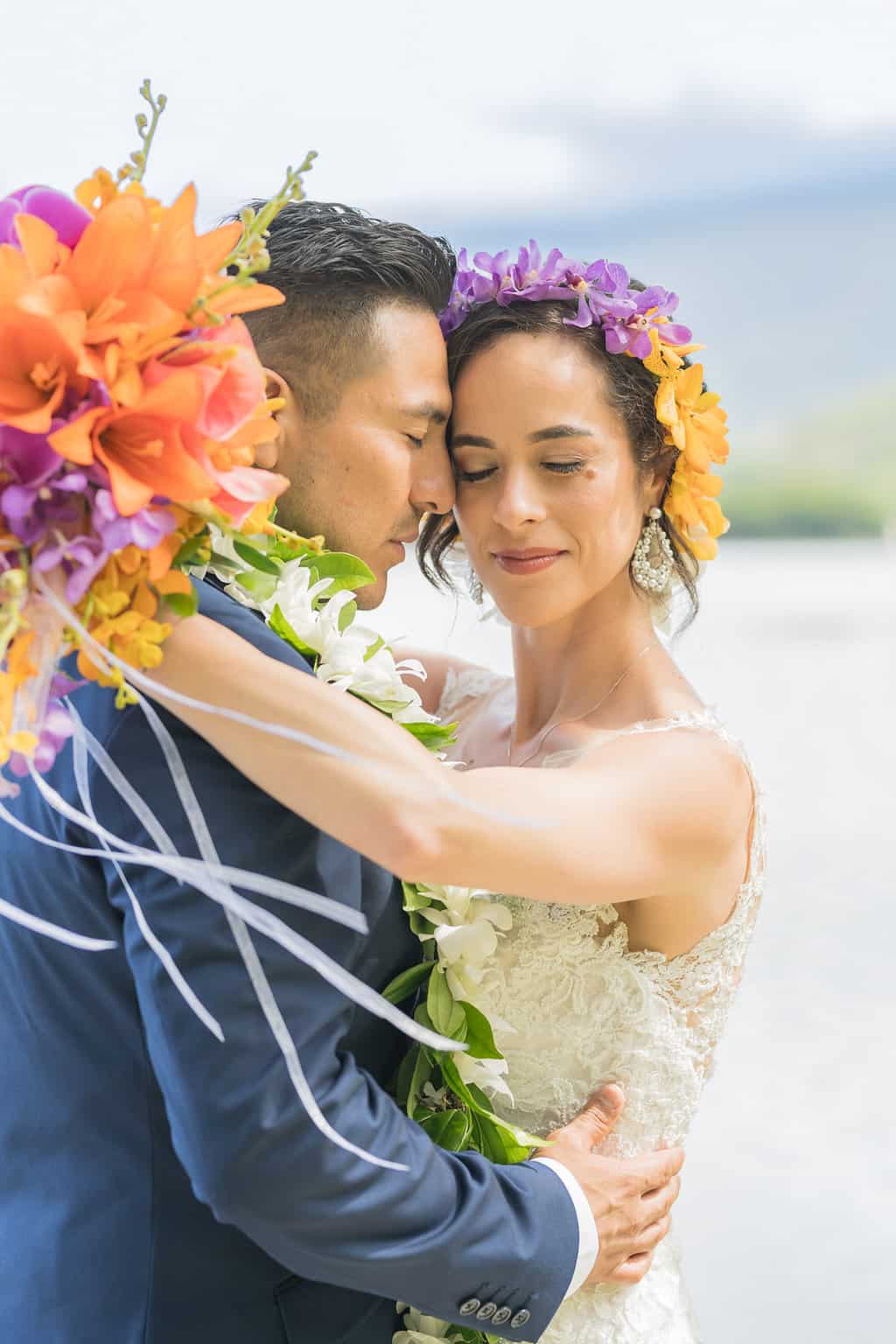 A Romantic Tropical Wedding at Kualoa Ranch 169