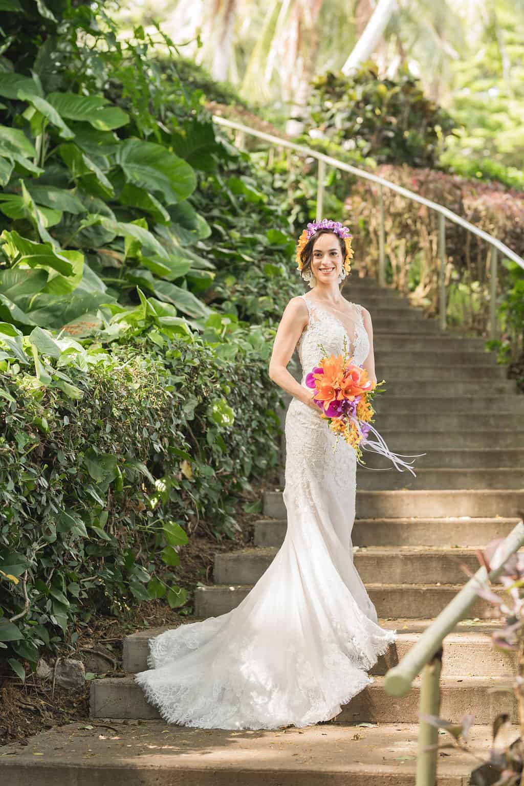 A Romantic Tropical Wedding at Kualoa Ranch 151