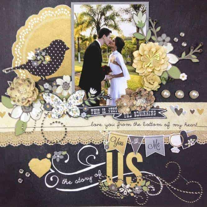 Beautiful Wedding Scrapbook Collections for the Soon to be Bride Beautiful Wedding Scrapbook Collections for the Soon to be Bride