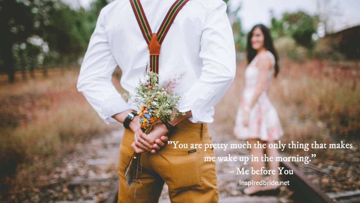 A wedding quote from Me Before You.