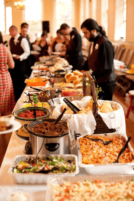 Wedding Potluck Food Ideas & Themes Your Guests Will Love 35