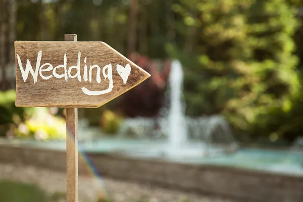 Wedding. Decor. Pointer symbol wedding.