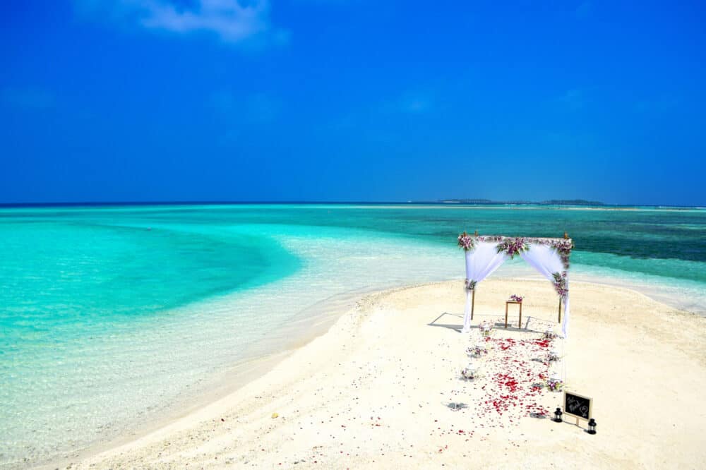 Free White Curtain Near Ocean Water Stock Photo