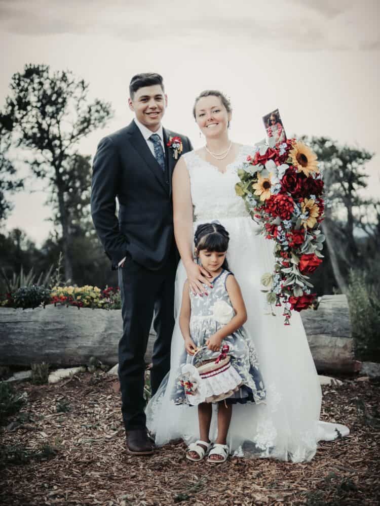 Free A Family Smiling at the Camera Stock Photo