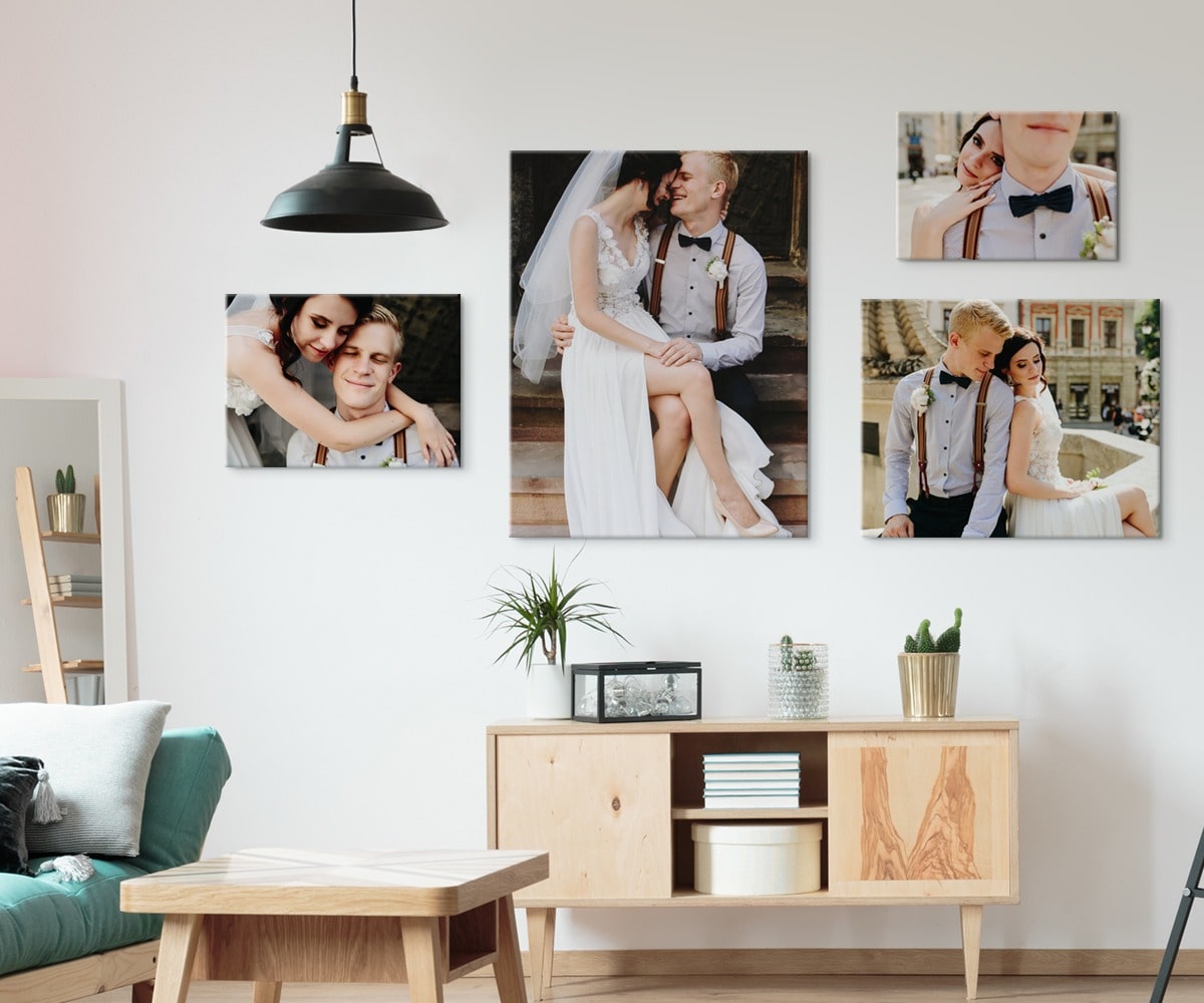 5 Ways to Decorate Your New Home With Your Wedding Photos (Hint: Photo Canvas!) 11