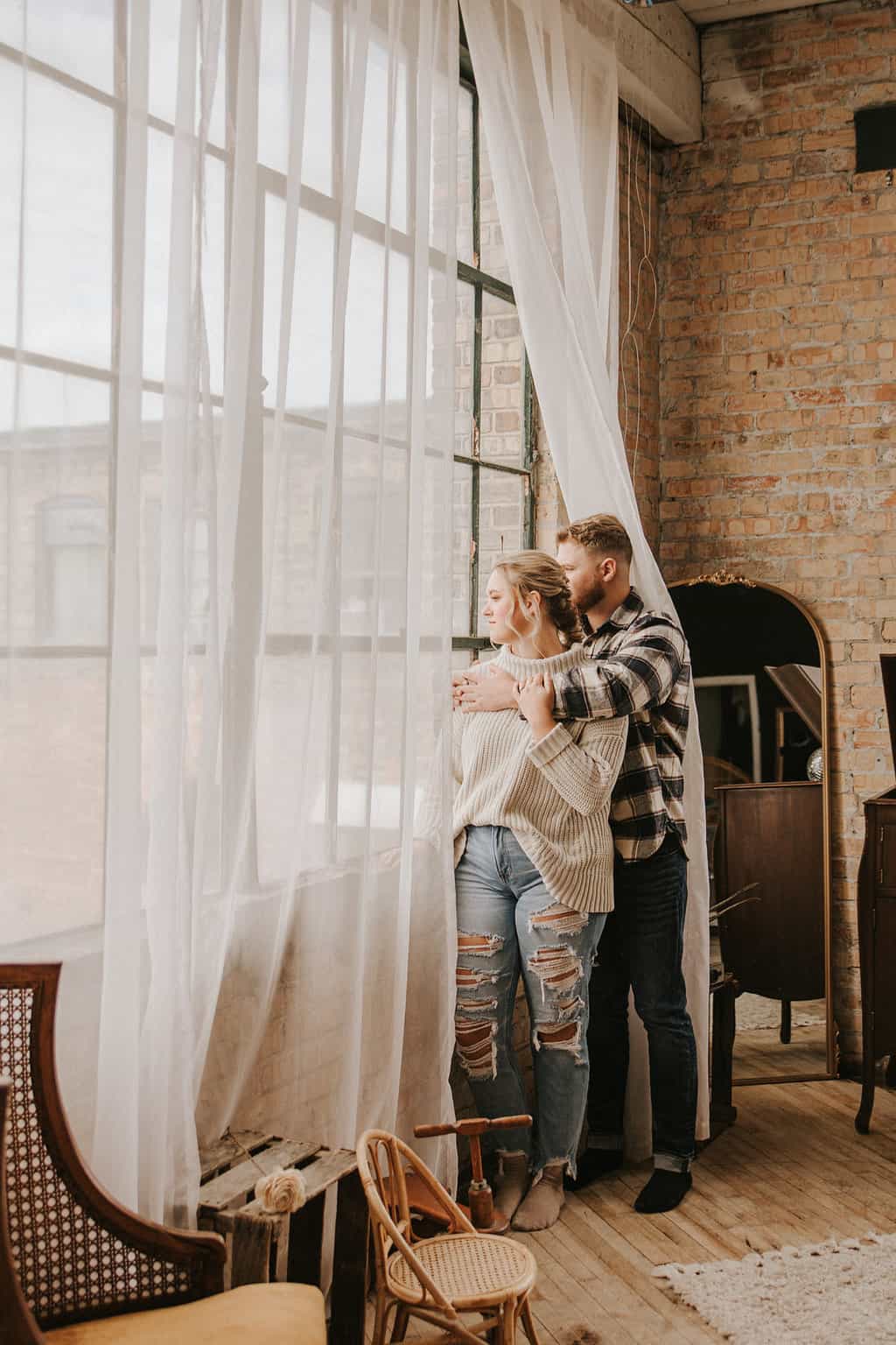 Cozy Boho Engagement Session 33