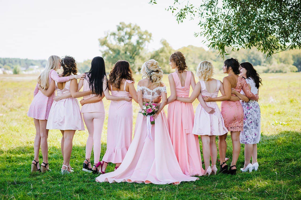 Free Woman Bridal Party photo and picture