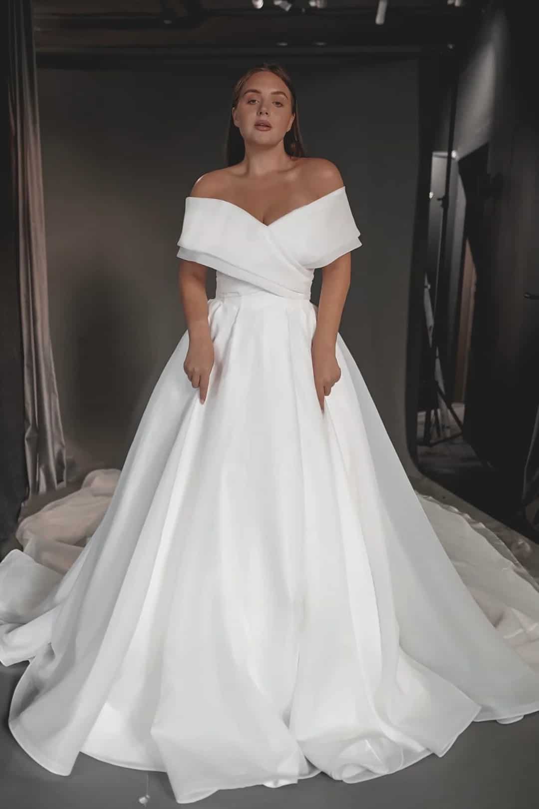 Dreamiest Plus-Size Wedding dresses by Olivia Bottega 67