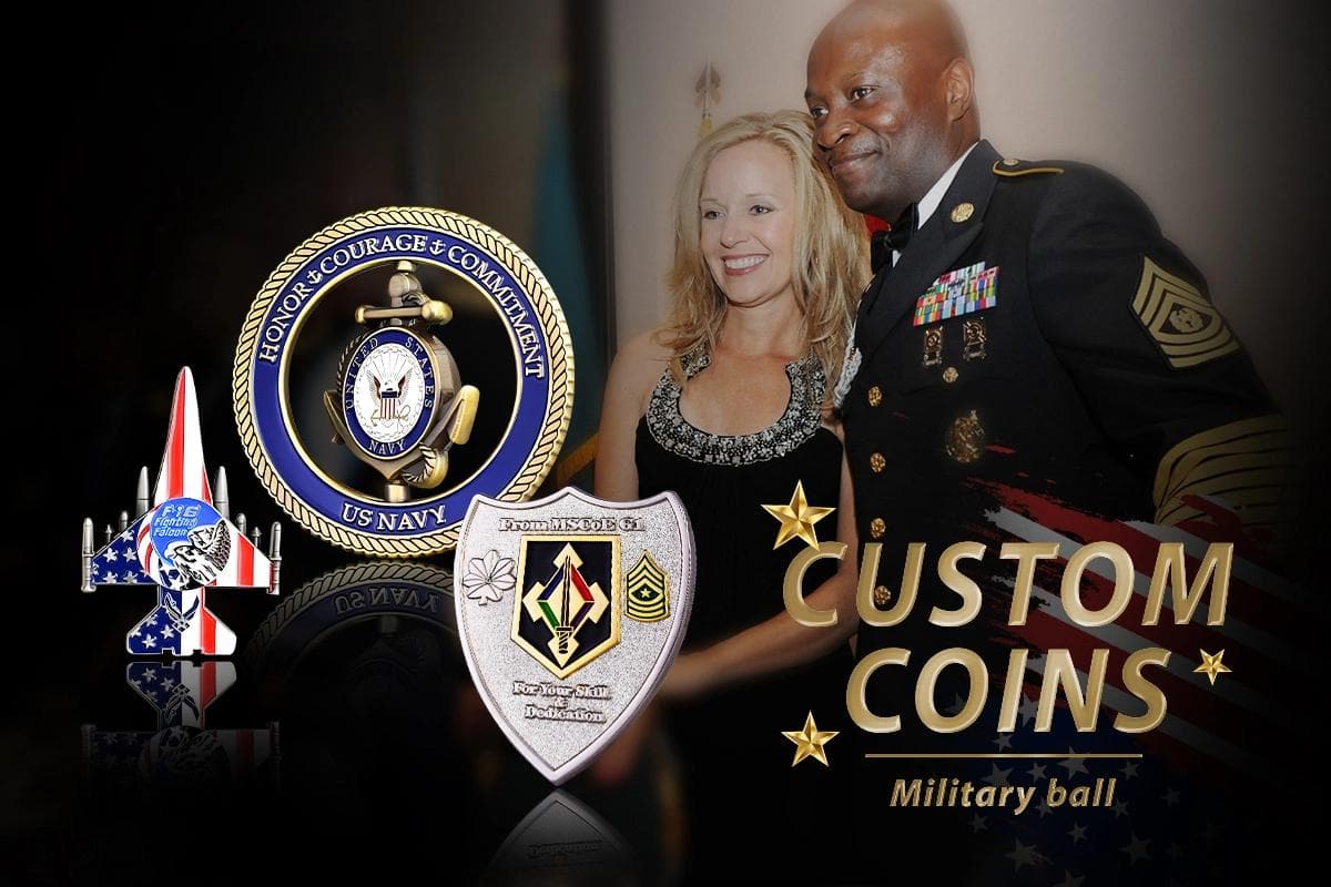 Custom Coins for Every Occasion: From Weddings to the Military 11