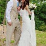 Groom Kissing His Bride's Cheek